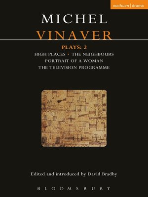 cover image of Vinaver Plays